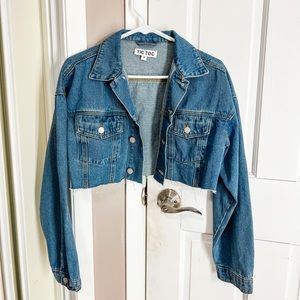 Cropped Denim Jacket
